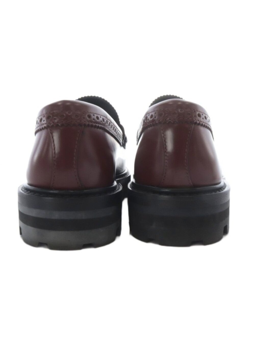 Celine Triomphe Chain Margaret Loafers Slip Ons Leather 36 Bold Yo7 SH - Picture 3 of 8